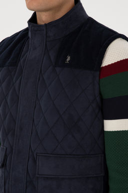 Erkek Lacivert Deri Yelek - U.s. polo assn фото 7