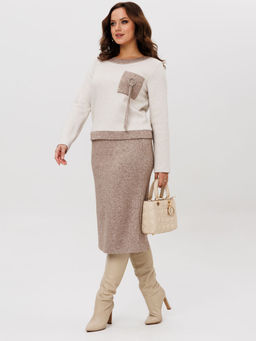 Костюм Galean Style 993 коричневый фото 3