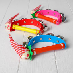 Погремушка музыкальная игрушка «Звери» с бубенцами, МИКС