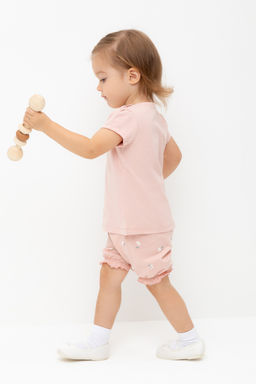 Crockid _ КР 400683/дымчатая роза,милые цветочки к543 шорты д/дев яс  фото 4