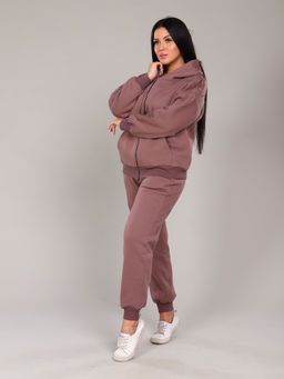 РАСПРОДАЖА Костюм жен. на флисе_Миранда_К12_кофейный - Ihomelux фото 3