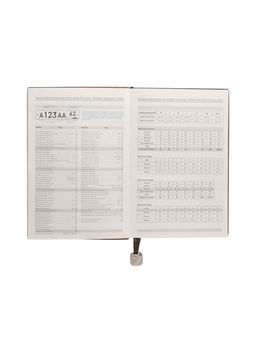 Ежедневник недатированный формат А5, 80 листов, в линейку, с ручкой, подарочная коробка, зеленый - Simaland фото 10