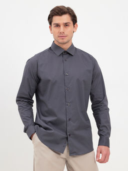 Сорочка мужская длинный рукав GREG 330/237/0873/Z/1p STRETCH  фото 8