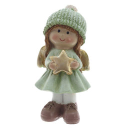 Фигурка декоративная "Ангел", L4,5 W4,5 H9,5 см, 2в.