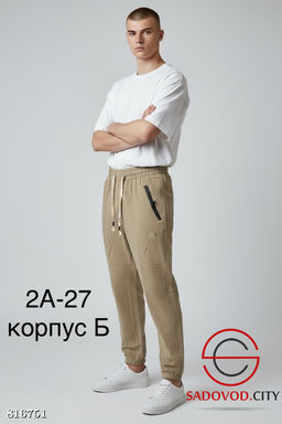 Спортивные штаны мужские с мехом - Bruno фото 2