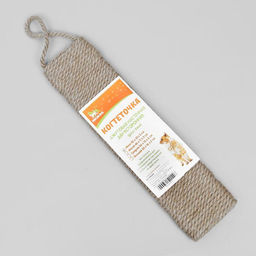 Когтеточка Пижон мини, джутовая настенная, двухсторонняя, 42 х 10 х 2 см (джут 6мм)  фото 5