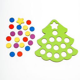 Мозаика Новогодняя ёлочка - Лесная мастерская фото 5