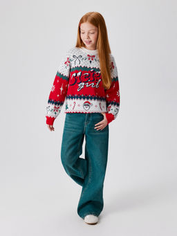 ACOOLA / Джемпер детский для девочек Cheri разноцветный  фото 3