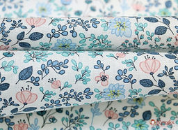 Перкаль Летняя фантазия, ш.1.5м, хлопок-100%, 105гр/м.кв - Купава фото 2