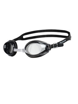 Очки для плавания ONLYTOP, беруши, чёрные, цвет переносицы МИКС