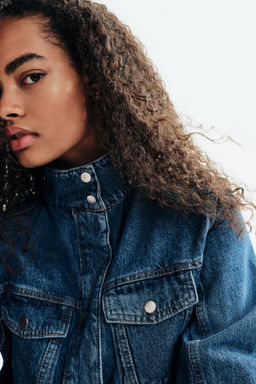 Cazadora denim cropped - H&m фото 4