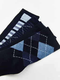 Desenli Erkek ?ocuk Soket ?orap 5li