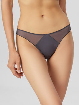 Цена за 2 штуки! Трусы бразилиана женские серые - Mark formelle фото 2