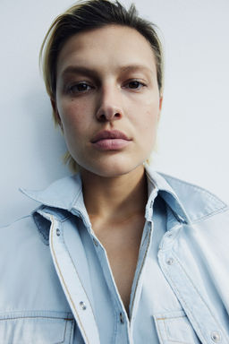 Camisa denim - H&m фото 3
