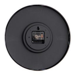 Часы настенные классические «Марша», d=30 см, 30×30×4 см, чёрные