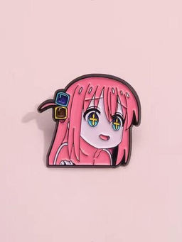 Значок металлический iLikeGift "Anime Girl"