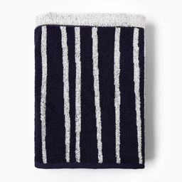 Полотенце махровое Этель Лучший дедушка в мире, 70?130 см, 100% хлопок, 420 г/м?, синее