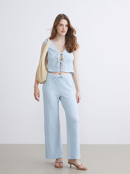 V Yaka Ajurlu Kad?n Yelek