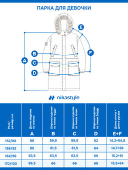 Парка +5з6425 черный
