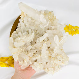 Друза Горного Хрусталя на подставке - Радуга самоцветов фото 3