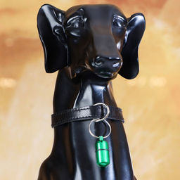 Адресник - капсула под записку, 2,2 х 1,3 см, зелёный - Пижон фото 5