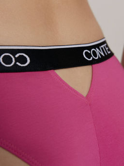CONTE BLACK&WHITE LBR 2737 Трусы женские fuchsia - Conte elegant фото 3