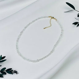 Колье из Херкимерского кварца