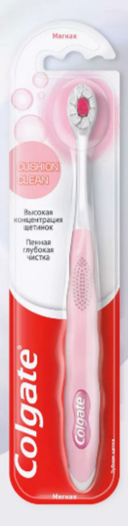 ### КОЛГЕЙТ з/щетки "Cushion Clean" мягкая