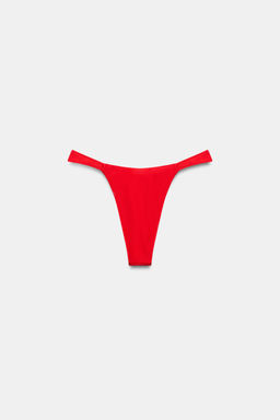 BRAGUITA BIKINI SATINADA / Rojo - Zara фото 6