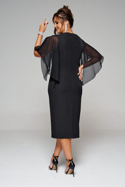 Платье 6254-Р черный - Beautiful and free фото 4