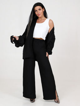 ЖК-596 ЖЕНСКИЙ КОСТЮМ (БЕЗ ТОПА) (Черный) - А-дина фото 2