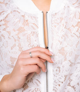 Бомбер #КТ001 (14), белый - Dommod фото 5