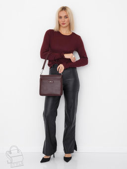 Сумка женская кожаная 2378Y dai purple Polina&Eiterou