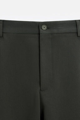 RELAXED FIT PLEATED TROUSERS - Zara фото 13