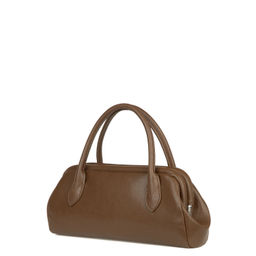 6811 chocolate, Женская кожаная сумка, Barcelo Biagi