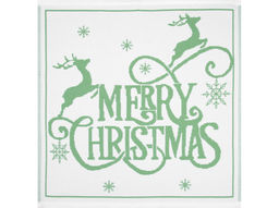 9с25.110ж1 Merry Christmas(ДТЭ травка) Салфетка 50х50см