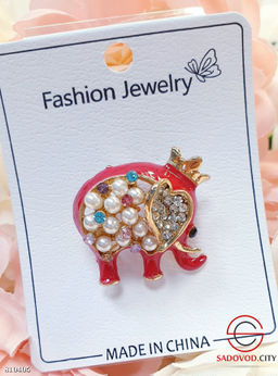 Брошь женская на булавке