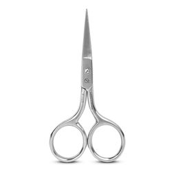 Frau Finger Ножницы маникюрные для ногтей прямые / Classic FS-105SP, глянцевые, ручная заточка, 9 см