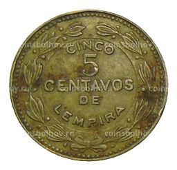 5 сентаво 1975 года Гондурас