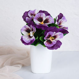 Цена за 12 шт. Цветок искусственный / W01316-16 /уп 12/300/600/ ВЫПИСЫВАТЬ по 12 штук - Галеонтрейд фото 4