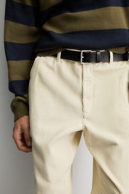 CARROT FIT CORDUROY TROUSERS - Zara фото 6