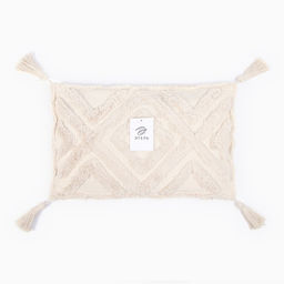 Наволочка декоративная Этель Бохо, 30х50 см, цвет молочный, 100% хлопок  фото 11