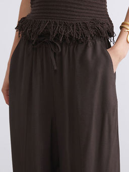 Beli Lastikli Kad?n Pantolon