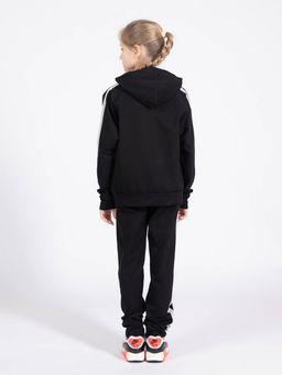 Спортивный костюм К043, черный-серебро от фабрики Спортсоло