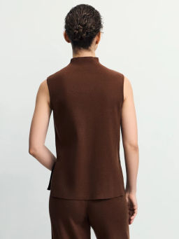 Трикотажный топ из вискозы / Zarina  фото 6