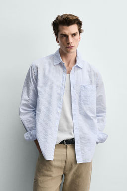 CAMISA REGULAR FIT RAYAS / rayas - Zara фото 2