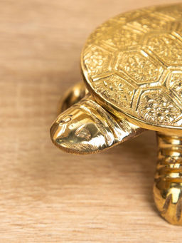 Шкатулка «Черепаха в ромбики», 10×6×3 см, латунь