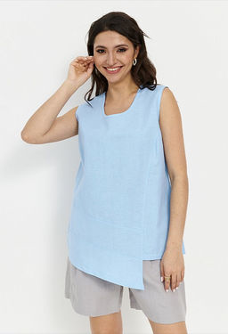 Блузка из 100% льна премиального качестваРим - Vals фото 3