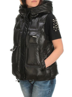 GB18401-2010-C BLACK Жилет женский демисезонный (120 гр. холлофайбера) - Фабричный китай фото 3