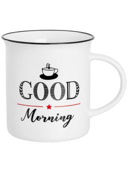 Кружка 310 мл 11,5*8,5*9 см GOOD MORNING NEW BONE CHINA - Elan gallery фото 6